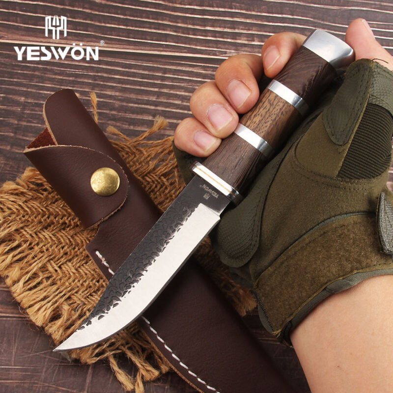 Black Blade 2 - YS109 - Perfect For Cutting Hunting Camping Knife Household Use Portable Knife - 图片 2