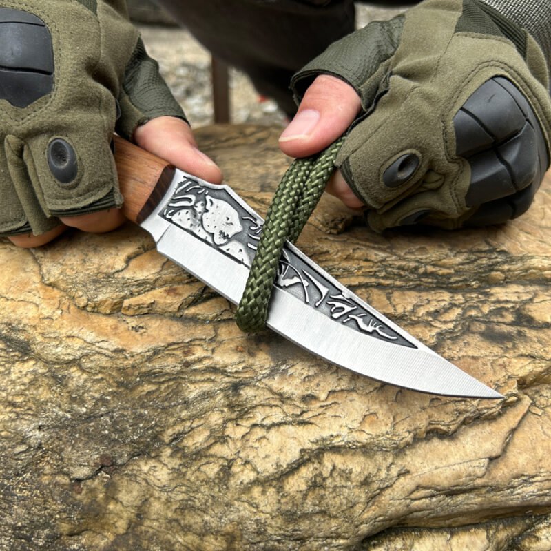 Ambush - YS116 - Full Tang Hunting Knife Camping Knife Fixed Blade Knife - 图片 10