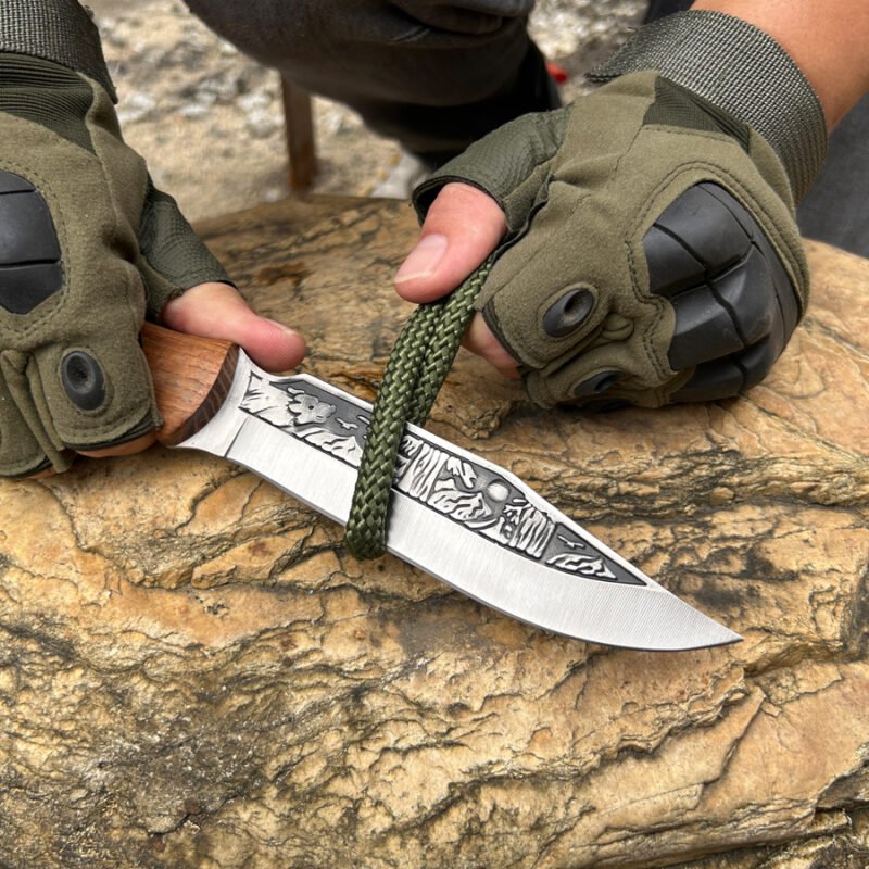 Looking - YS114 - Full Tang Camping Knife For Daily Usage Fish Knife - 图片 4