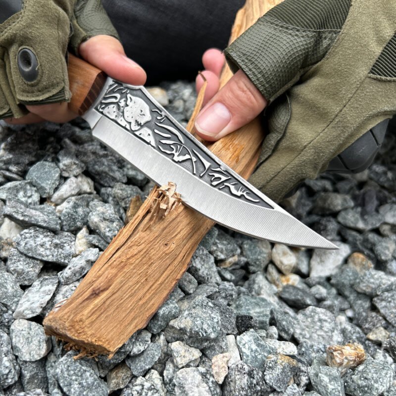 Ambush - YS116 - Full Tang Hunting Knife Camping Knife Fixed Blade Knife - 图片 9