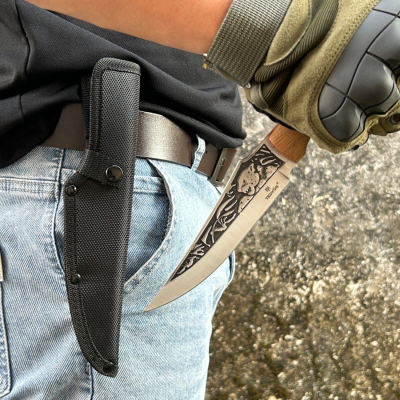 Ambush - YS116 - Full Tang Hunting Knife Camping Knife Fixed Blade Knife - 图片 8
