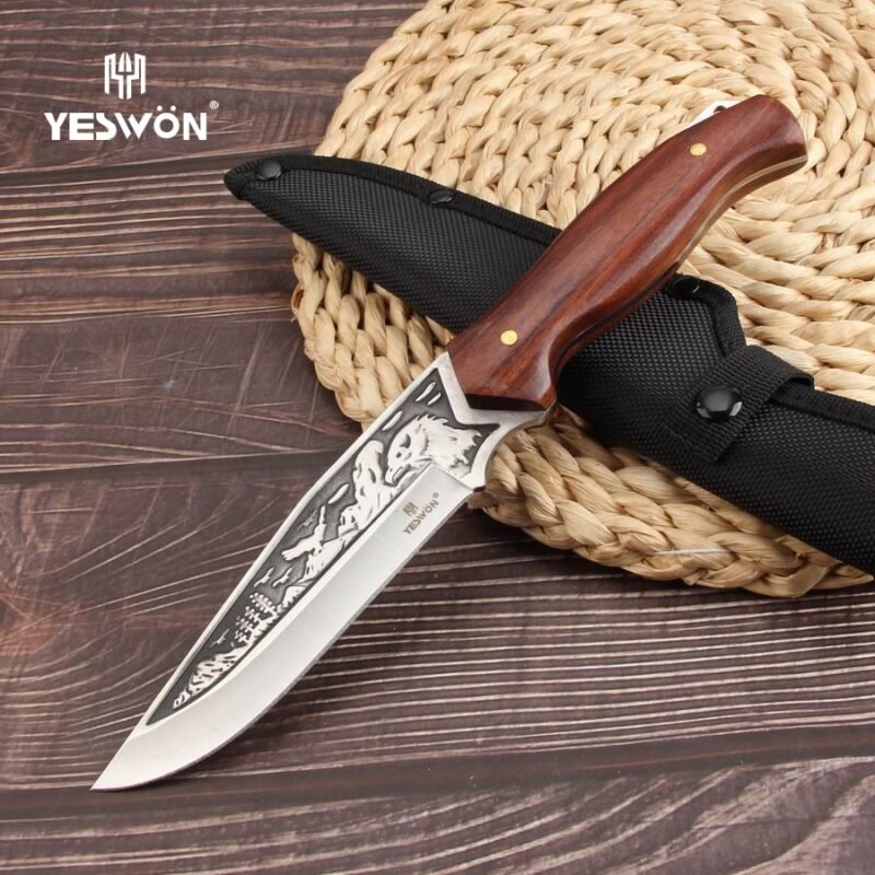 Watching - YS117 - Full Tang Hunting Knife Camping Knife Fixed Blade Knife - 图片 7