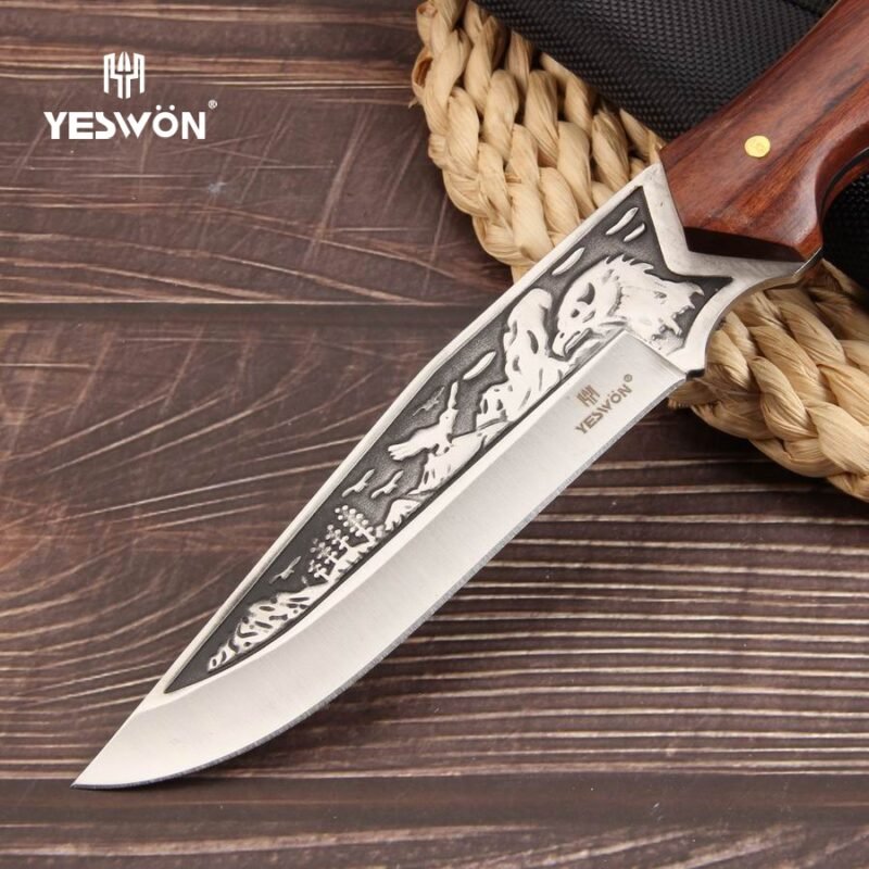 Watching - YS117 - Full Tang Hunting Knife Camping Knife Fixed Blade Knife - 图片 5