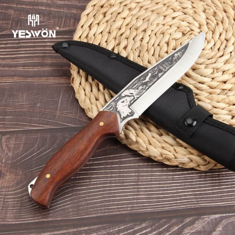 Watching - YS117 - Full Tang Hunting Knife Camping Knife Fixed Blade Knife - 图片 4