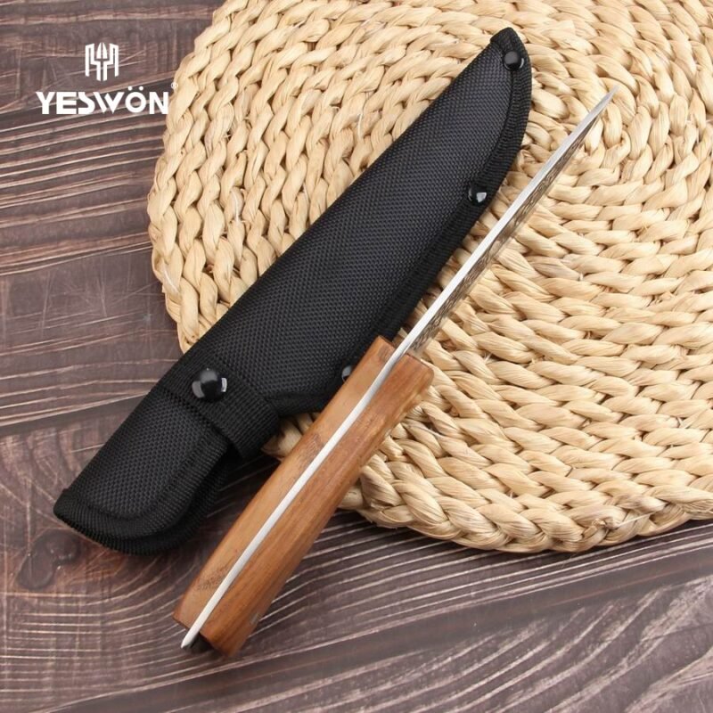Action - YS113 - Full Tang Hunting Knife Camping Knife Fixed Blade Knife - 图片 7