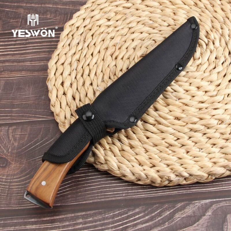 Action - YS113 - Full Tang Hunting Knife Camping Knife Fixed Blade Knife - 图片 6